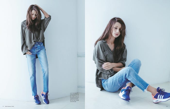 ダレノガレ明美/「SHe」創刊号誌面より(画像提供:ファッションマガジン社)