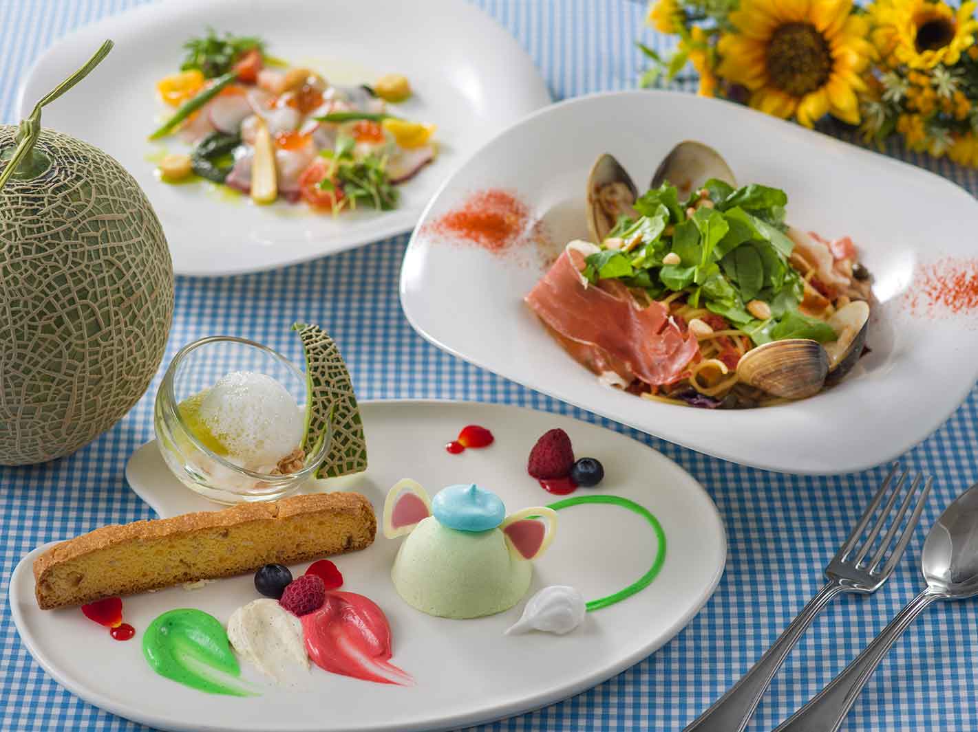 リストランテ・ディ・カナレット スペシャルセット3,200円（C）Disney