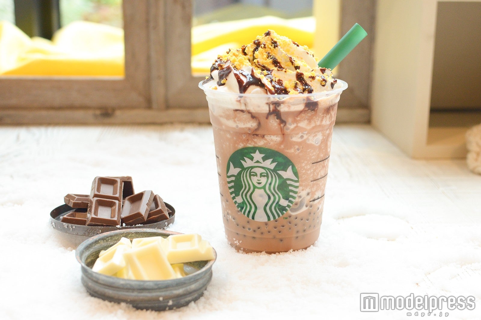 チョコラティ バナナ フラペチーノ（R）（C）モデルプレス