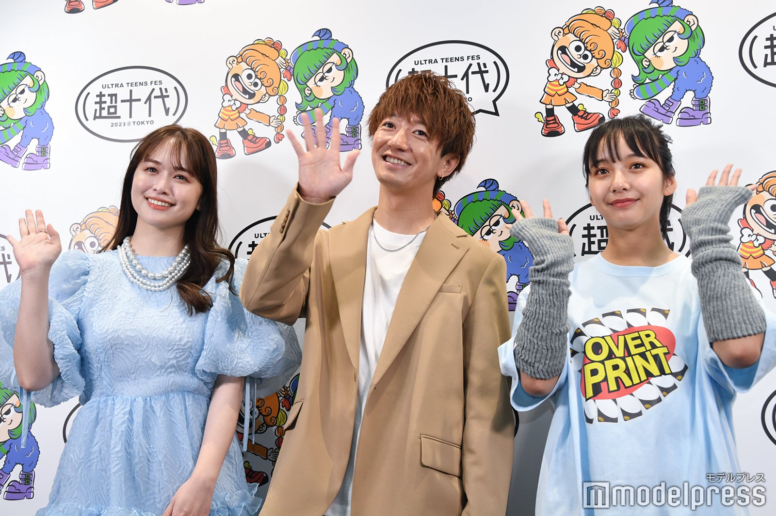 （左から）ゆうこす、大倉士門、山之内すず（C）モデルプレス