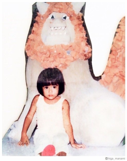 比嘉愛未、幼少期ショットに絶賛の声続出