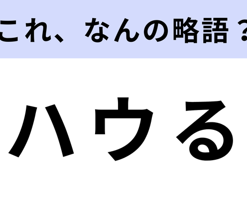 「ハウる」はなんの略?「マイクがハウる」などと使う!