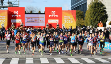 元青学大エース、太田蒼生が衝撃のNY駅伝デビュー 圧巻の区間新でGMO独走状態に 従来記録を36秒更新