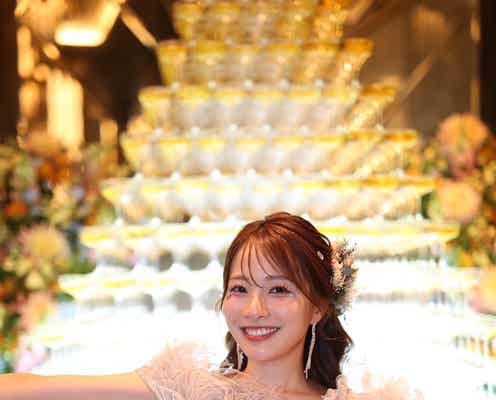 「なぁぜなぁぜ」生みの親・桃園ありさ、初のシャンパンタワーに感動 六本木を花々で彩った幻想的なバースデーに潜入