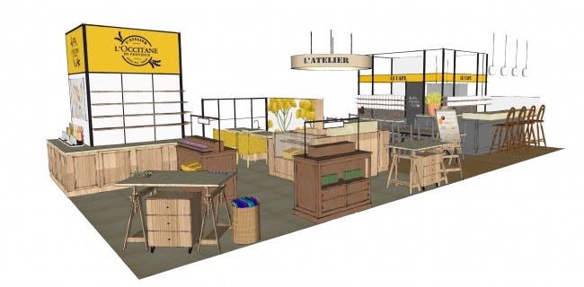 「ロクシタンカフェ」商業施設初出店でギンザシックスにオープン