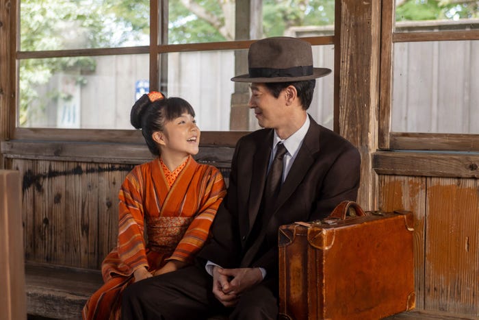 永瀬ゆずな、加瀬亮「あんぱん」第4話(C)NHK