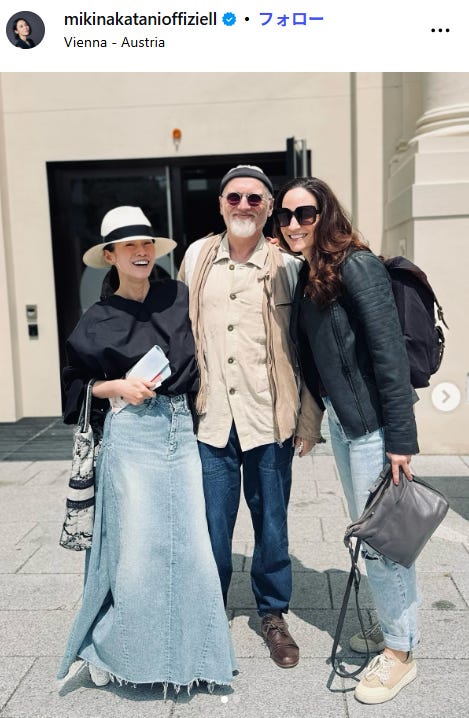 中谷美紀Instagramより