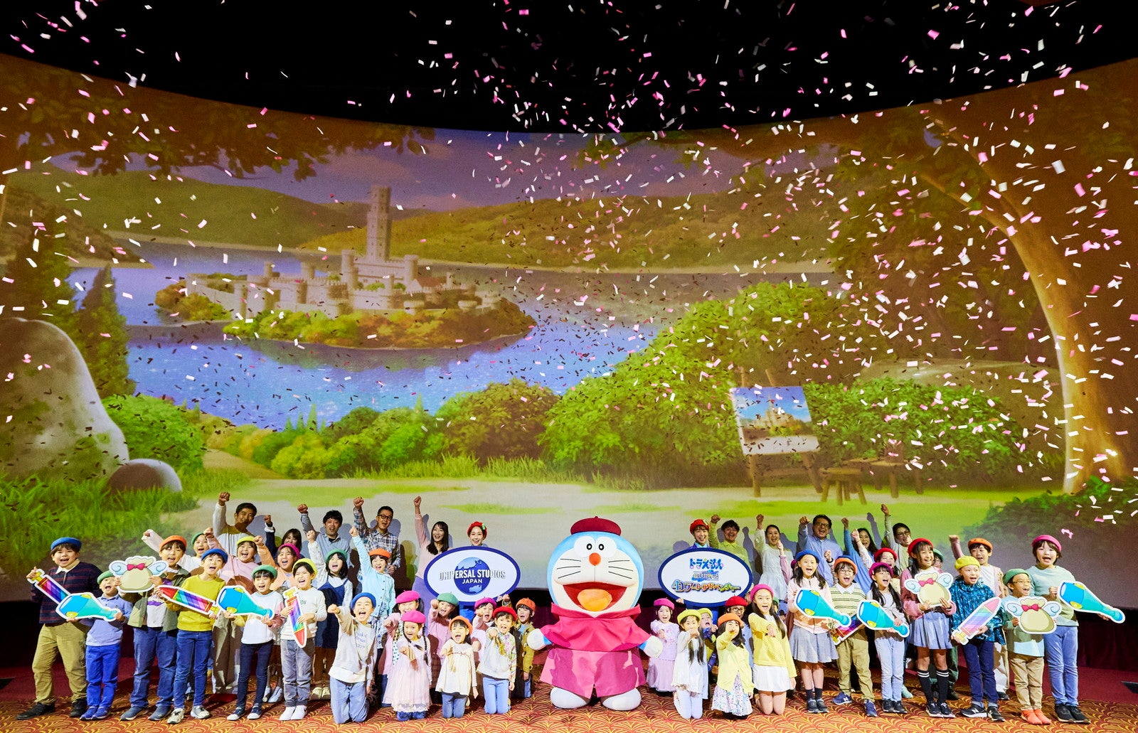 ドラえもん 4-D アート・アドベンチャー ～のび太の絵世界物語～／画像提供：ユニバーサル・スタジオ・ジャパン