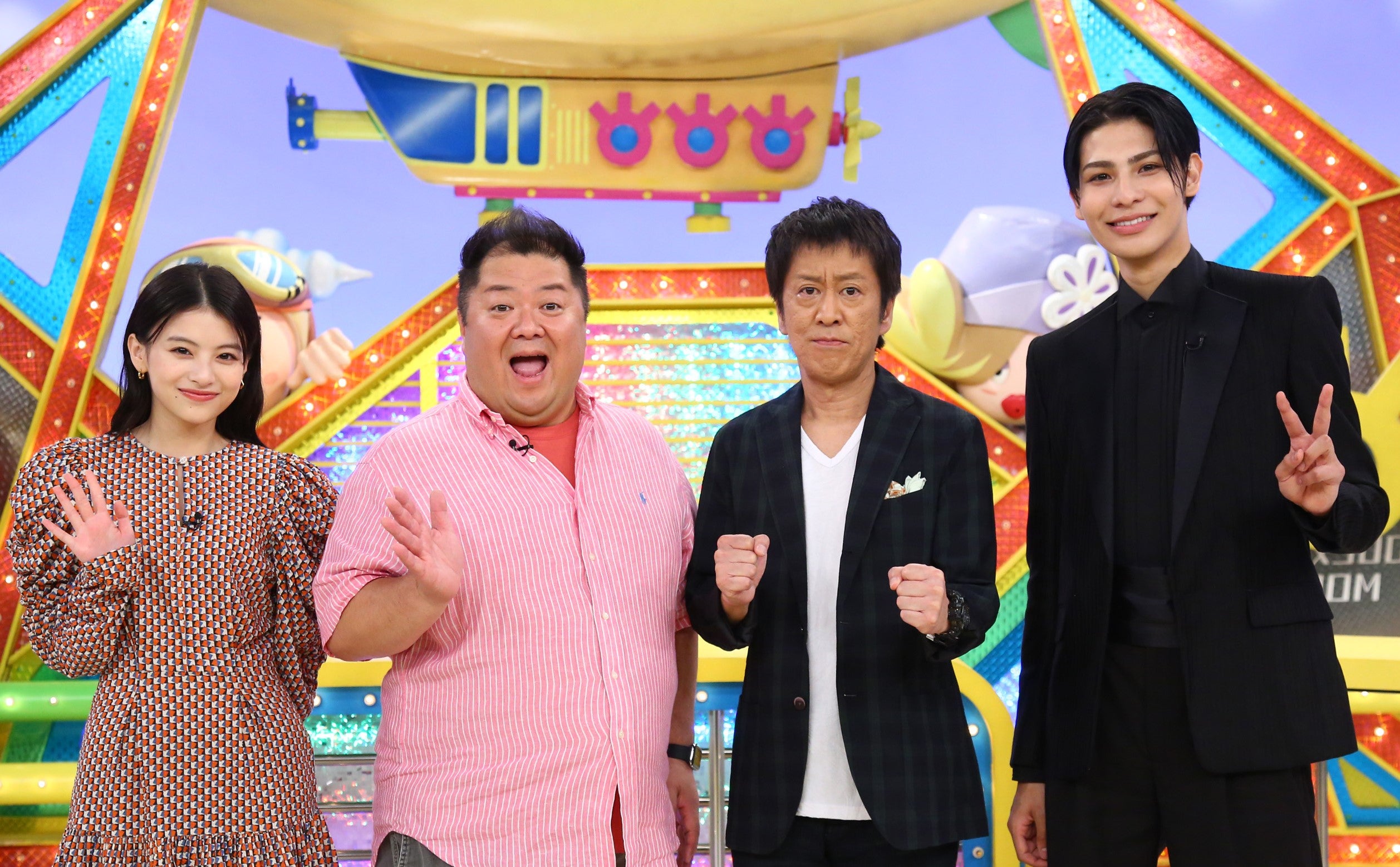 出口夏希、ブラックマヨネーズ、ラウール（C）カンテレ