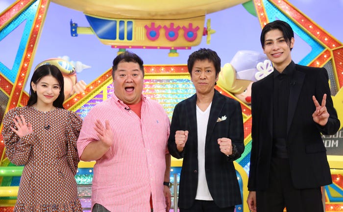 出口夏希、ブラックマヨネーズ、ラウール(C)カンテレ