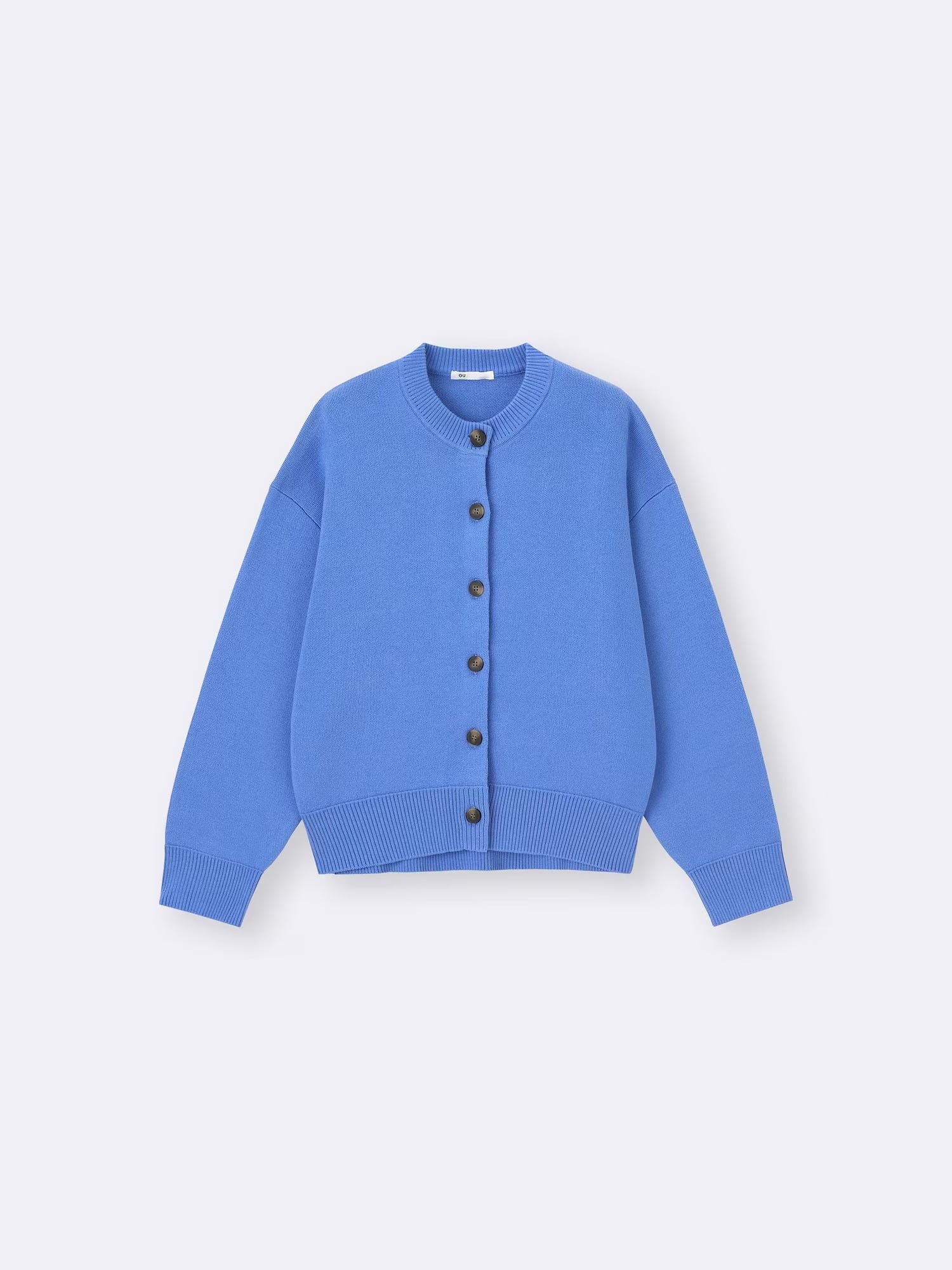 ジーユー　スウェットライクニットドルマンスリーブカーディガン　2490円（税込）