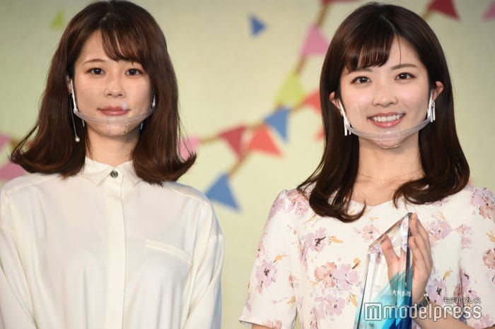 鈴木唯アナウンサー、檜垣すみれさん(C)モデルプレス