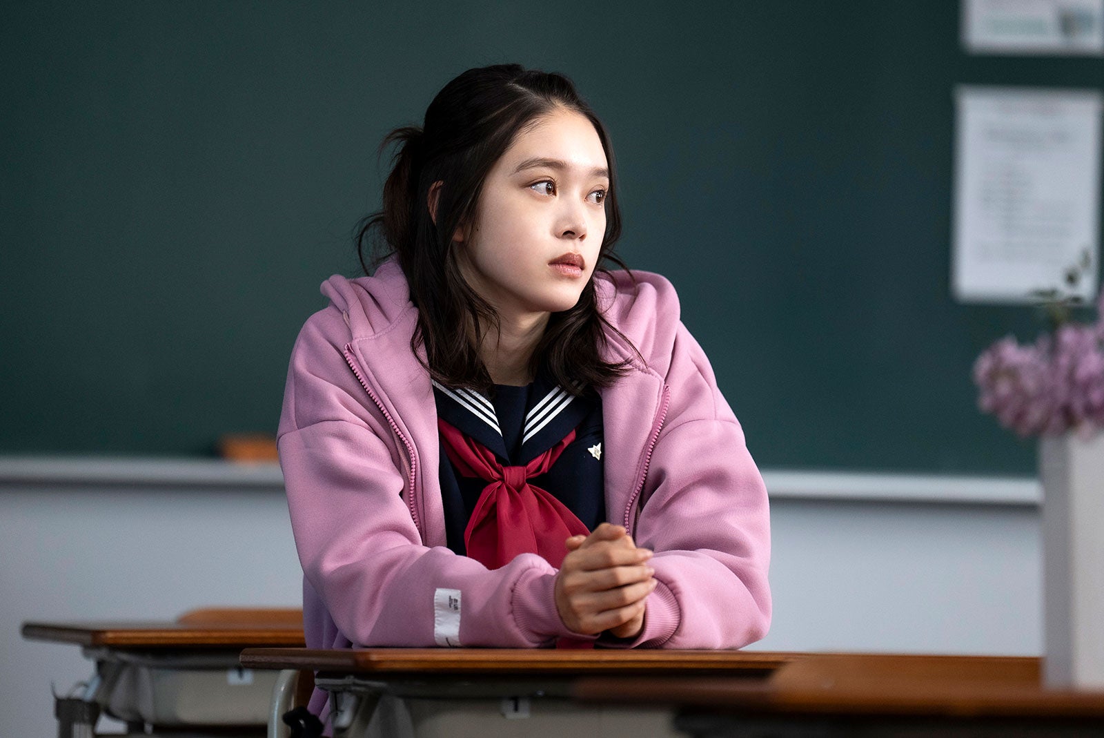 高石あかり（C）2024 映画「遺書、公開。」製作委員会（C）陽東太郎／SQUARE ENIX