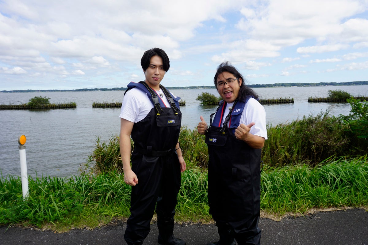 宮舘涼太、中岡創一（C）TBS