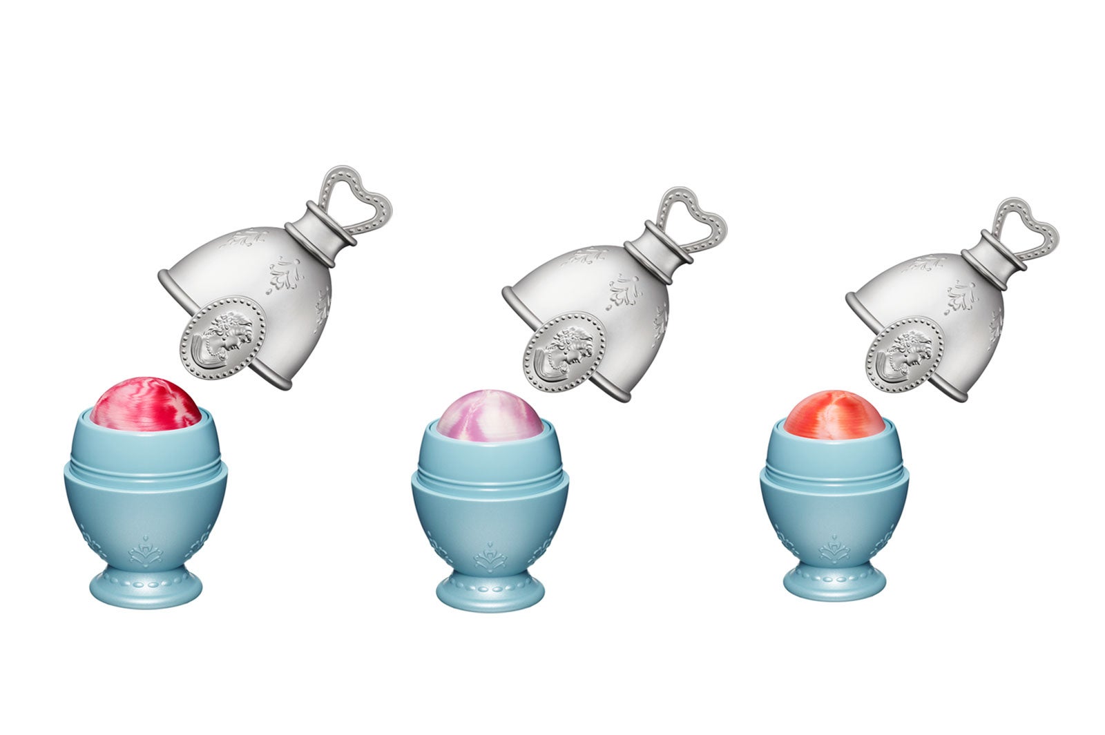 （左から）112 Rubis、113 Améthyste、114 Topaze／画像提供：レ・メルヴェイユーズ ラデュレ