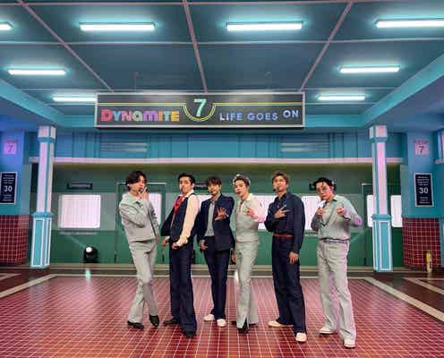 BTS「レコ大」で新曲日本初披露 “7”強調の「Dynamite」演出も話題に