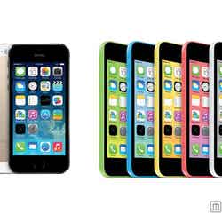 新型iPhone、「5s」と「5c」を発表＜比較レポ＞／「iPhone 5s」（左）、「iPhone 5c」（右）