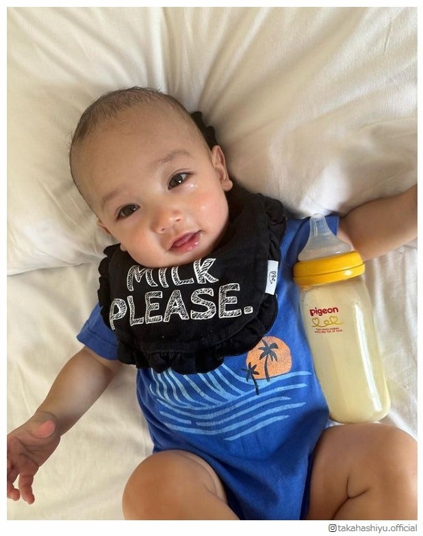 高橋ユウが公開した次男の顔出しショット／高橋ユウInstagramより