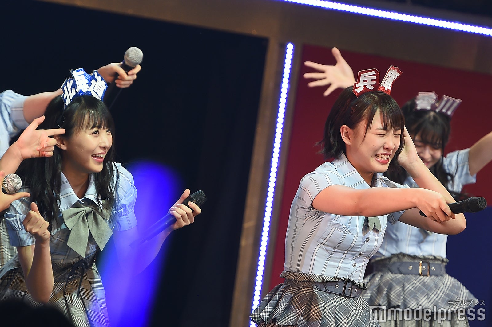 坂口渚沙、山田菜々美「AKB48グループリクエストアワー セットリストベスト100 2019」 （C）モデルプレス