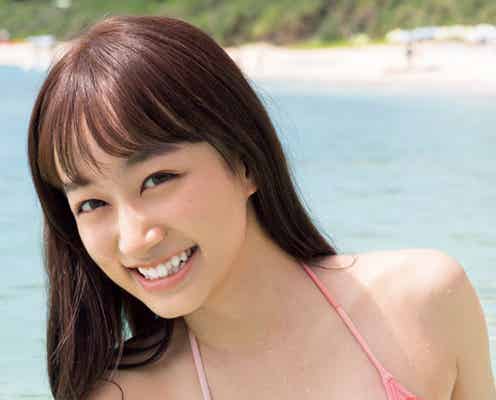 「劇団4ドル50セント」福島雪菜、艶白ボディ映えるビキニで魅了