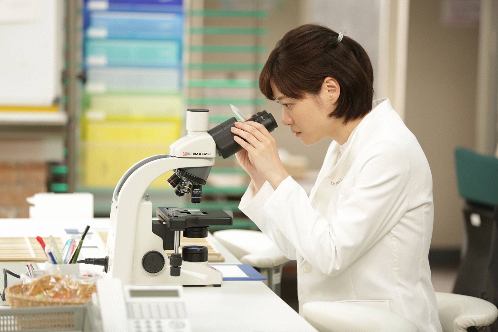 上野樹里／「監察医 朝顔」第1話より（C）フジテレビ