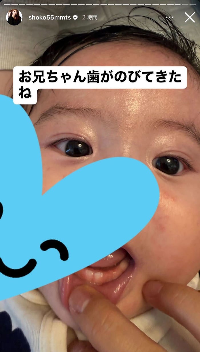 中川翔子Instagramストーリーズより