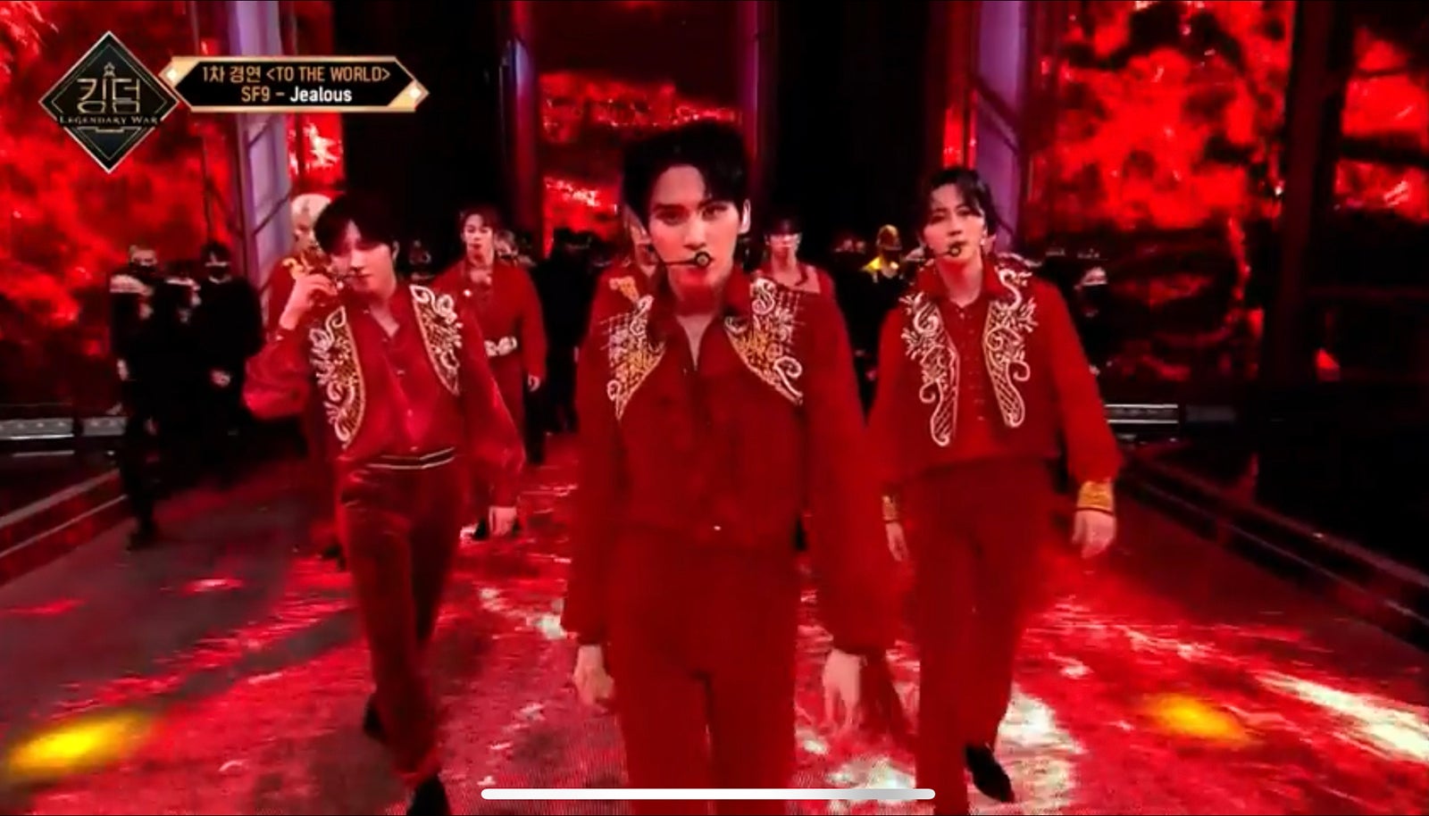 SF9「KINGDOM：LEGENDARY WAR」3話より（C）AbemaTV, Inc.