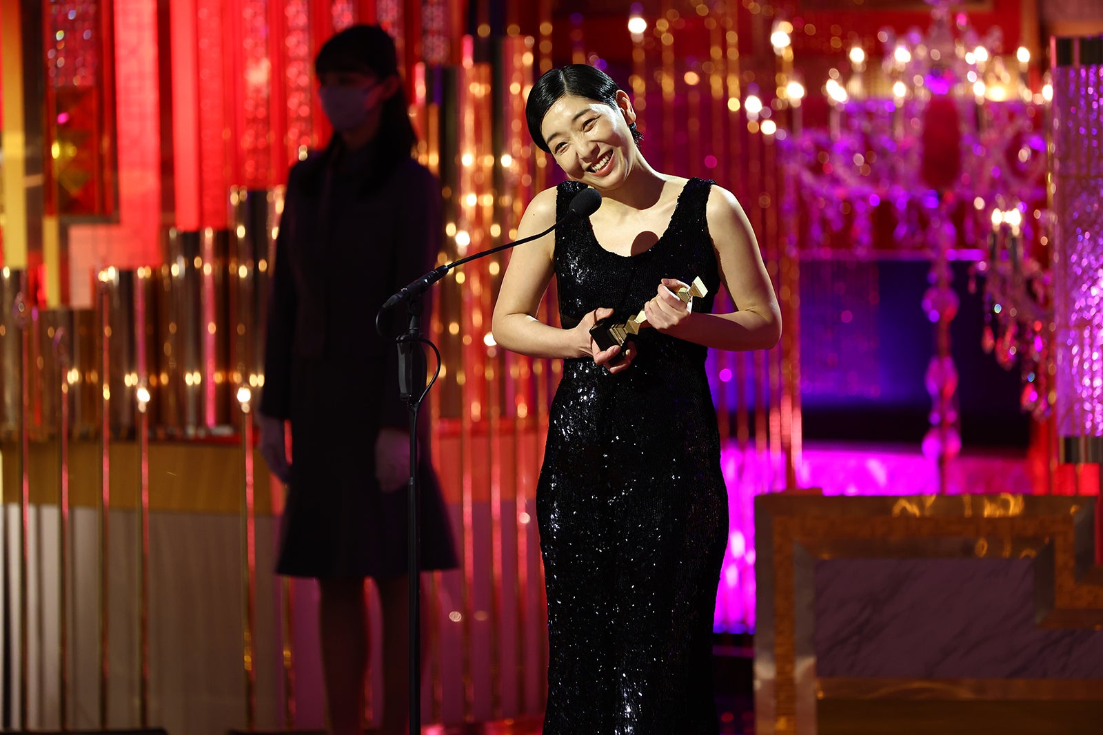 安藤サクラ（写真提供：東京写真記者協会）