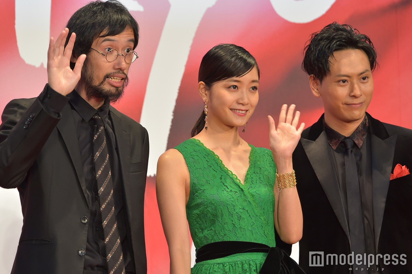 今泉力哉、深川麻衣、山下健二郎／東京国際映画祭（C）モデルプレス