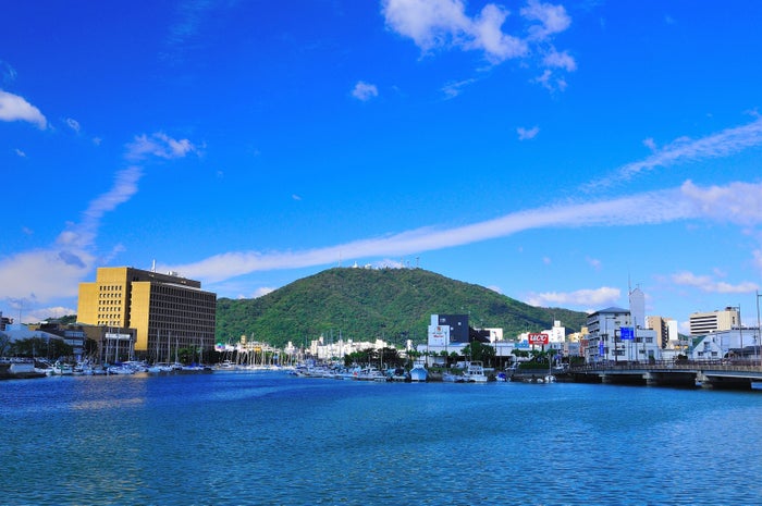 徳島市のシンボル眉山/提供写真