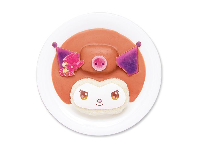 パーティへおもてなし!ハンバーグカレー1,450円（C）2022 SANRIO CO．，LTD．TOKYO，JAPAN S／F・G 著作 株式会社サンリオ