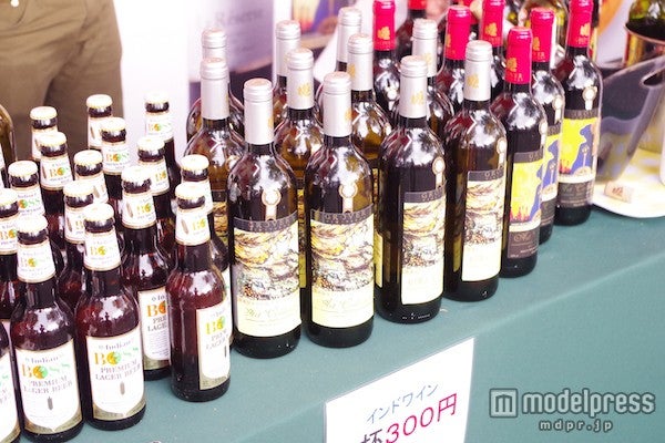 ドリンクエリア／画像提供：ナマステ・インディア事務局