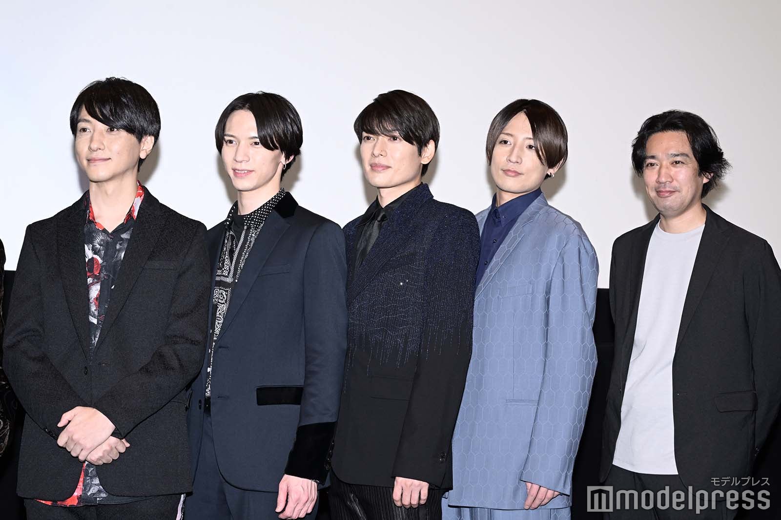 鈴木拡樹、北村諒、崎山つばさ、陳内将、柴﨑貴行監督 （C）モデルプレス