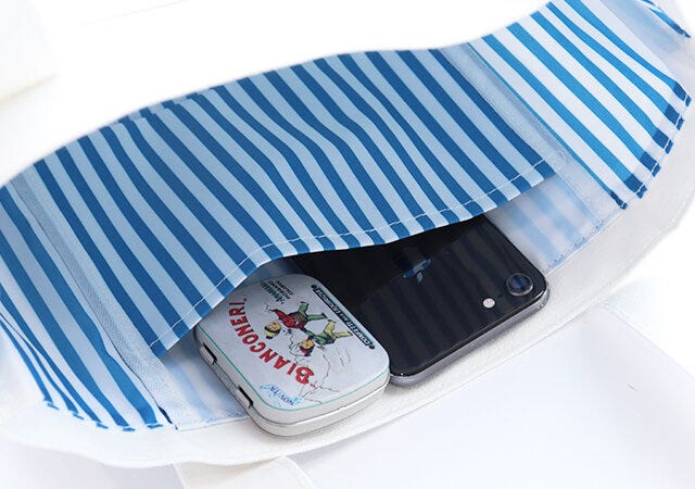 宝島社　ムック本　付録　ローソン　トートバッグ　内ポケット