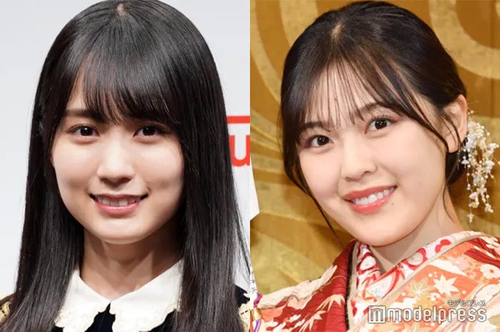 賀喜遥香、柴田柚菜(C)モデルプレス