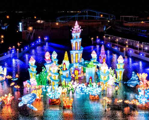 ラグーナテンボスで冬季イベント「光のラグーン」イルミにマッピング、クリスマスマーケットと盛りだくさん