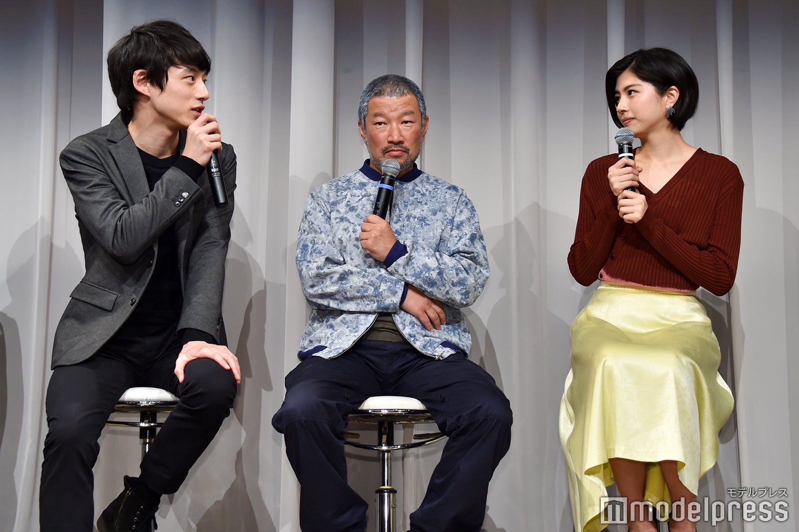 坂口健太郎、木村祐一、佐久間由衣（C）モデルプレス