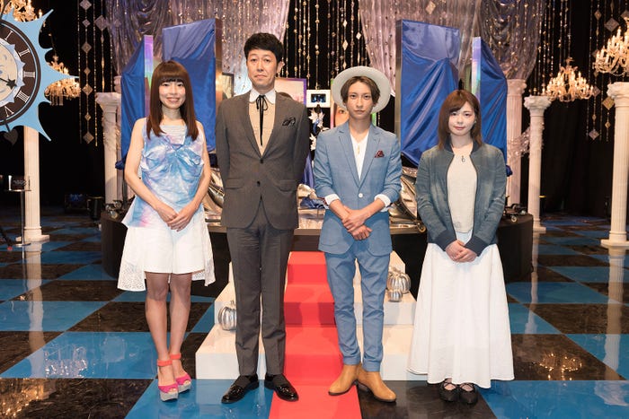 (左から)久保友香、小籔千豊、AAA與真司郎、ayaka.(画像提供:NHK)