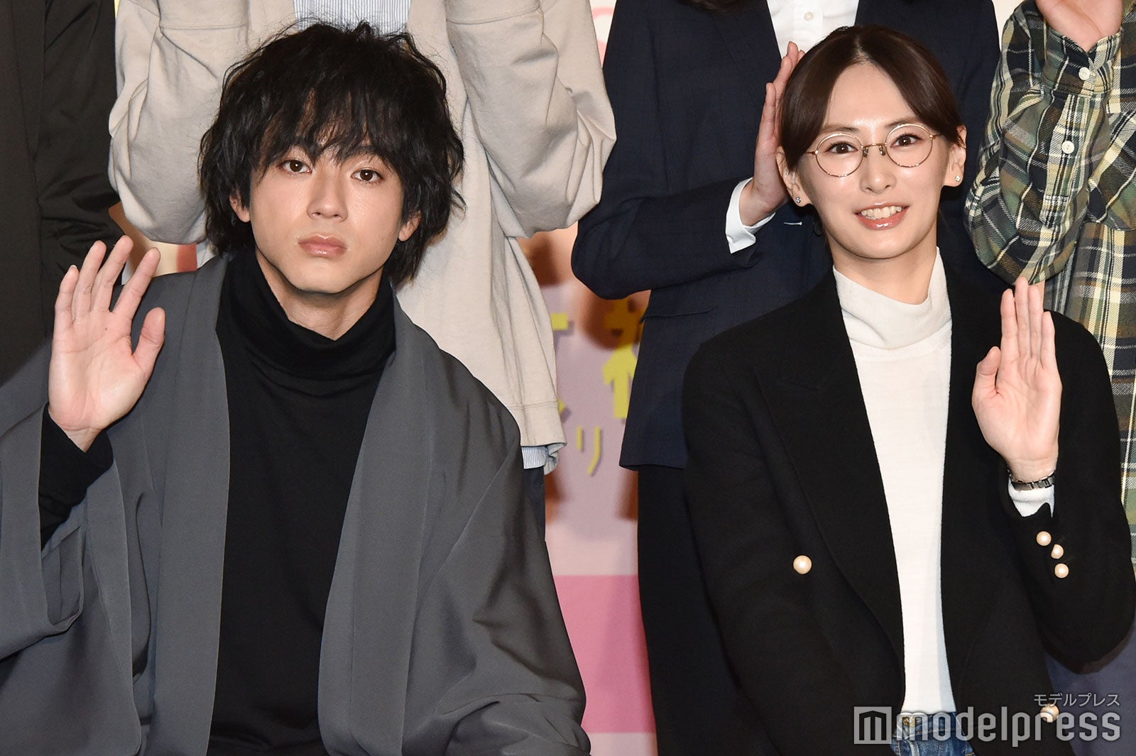 「女神の教室～リーガル青春白書～」制作発表に登壇した山田裕貴、北川景子 （C）モデルプレス