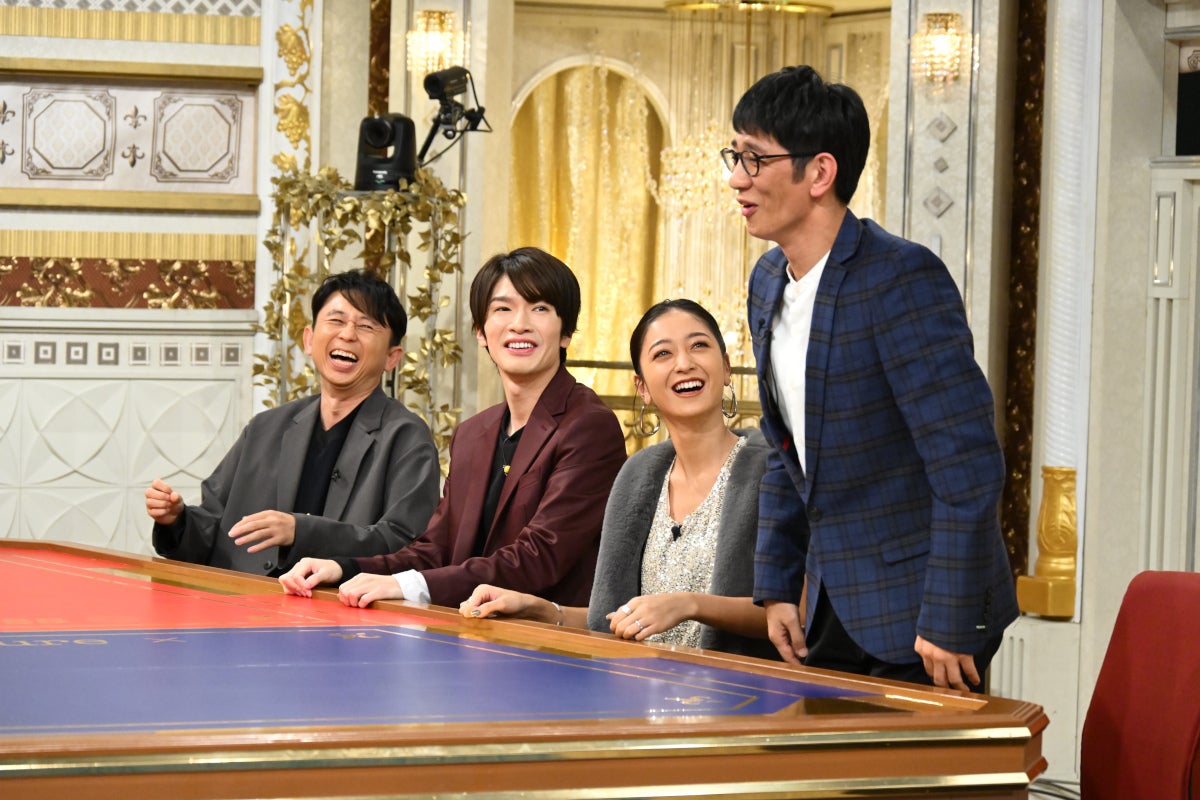 有吉弘行、深澤辰哉、池田美優、柴田英嗣（C）TBS