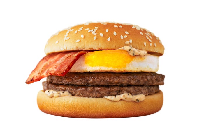 たまごダブルマック/画像提供:日本マクドナルド