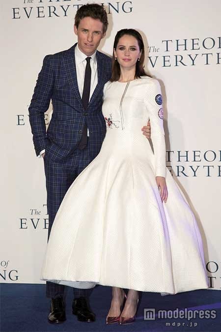 エディ・レッドメイン&フェリシティ・ジョーンズ/UKプレミアより