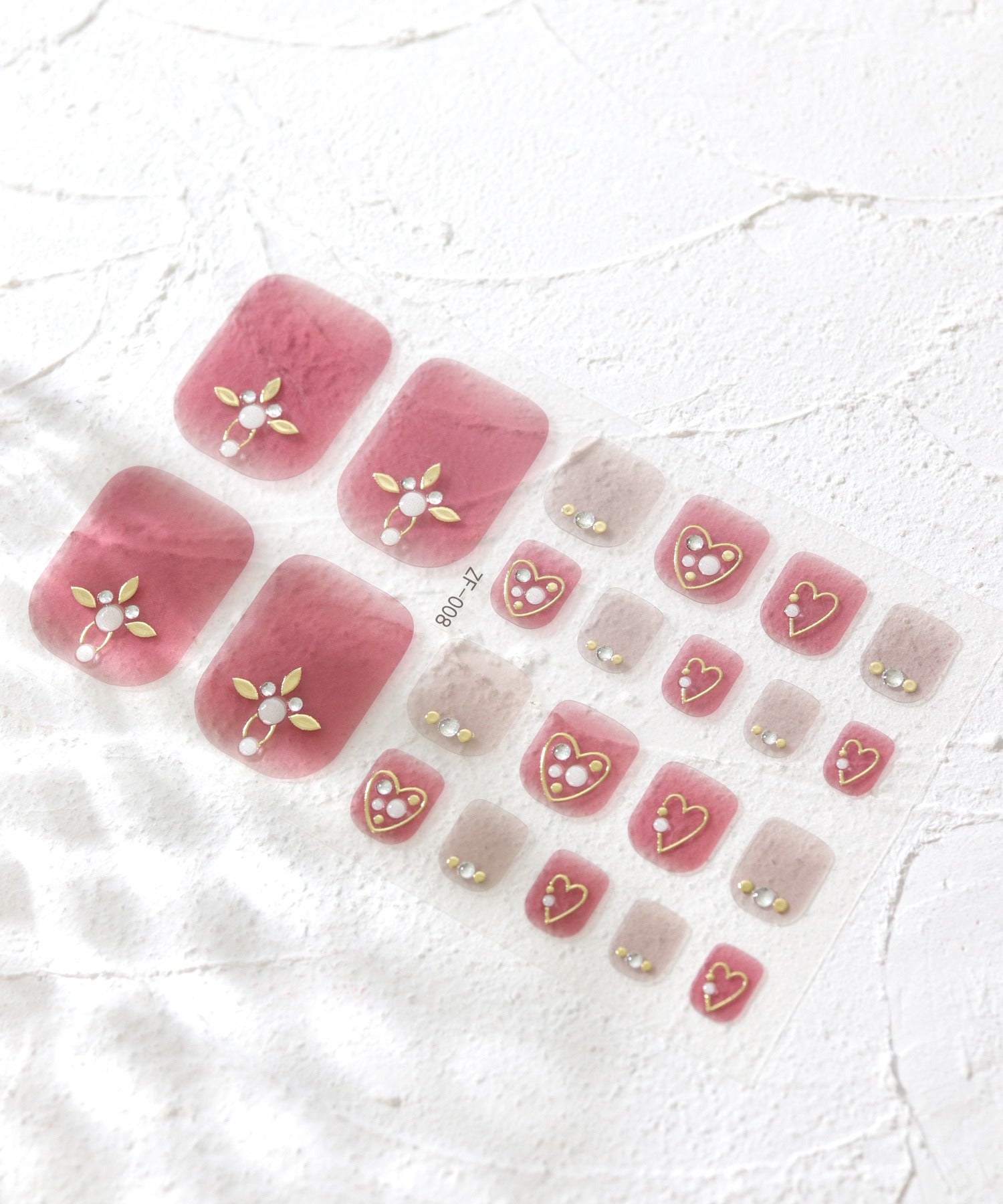 貼るだけシンプル2D/3Dジェルネイルシール