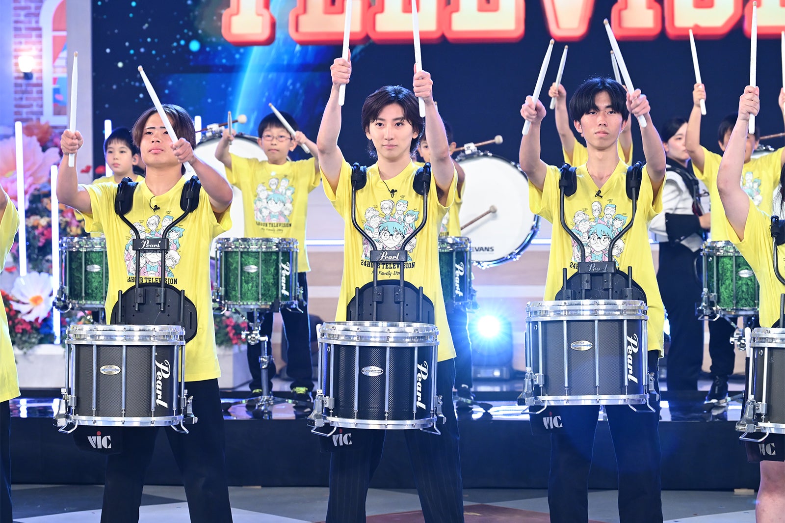 SixTONES京本大我、耳の不自由な子どもとドラムラインパフォーマンス「見ていただけて嬉しい」【24時間テレビ】