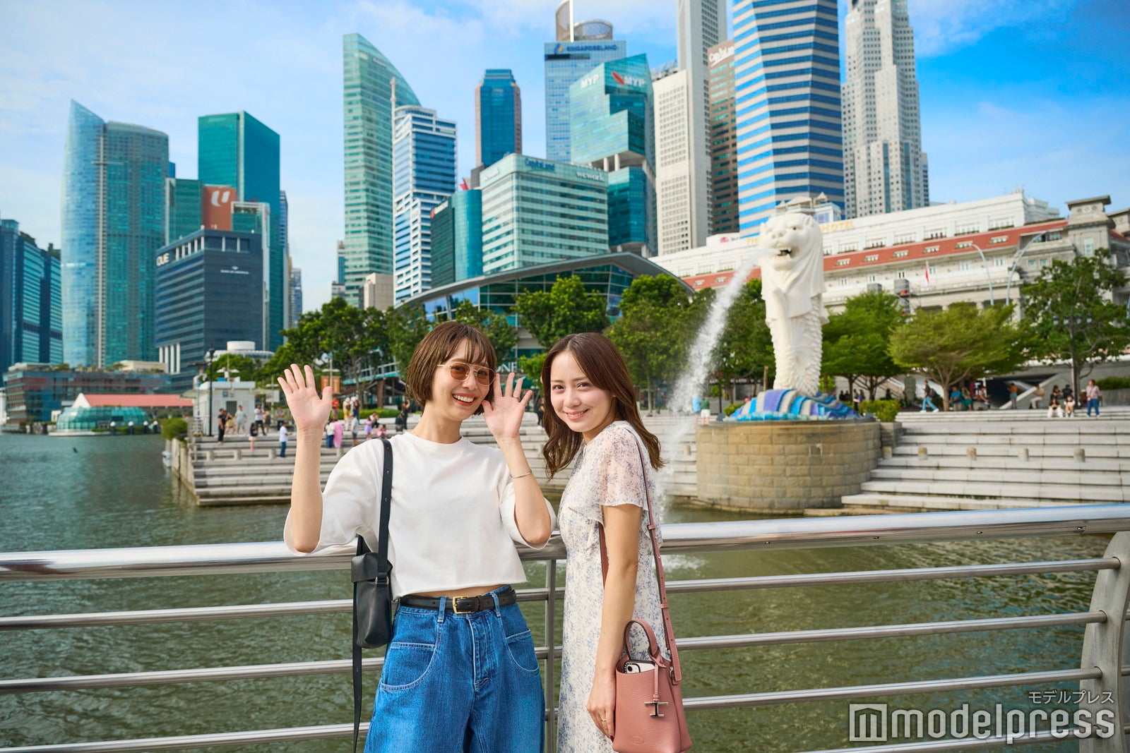 マーライオン・パーク（C）モデルプレス