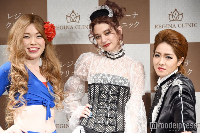 誠子、瑛茉ジャスミン、渚 (C)モデルプレス