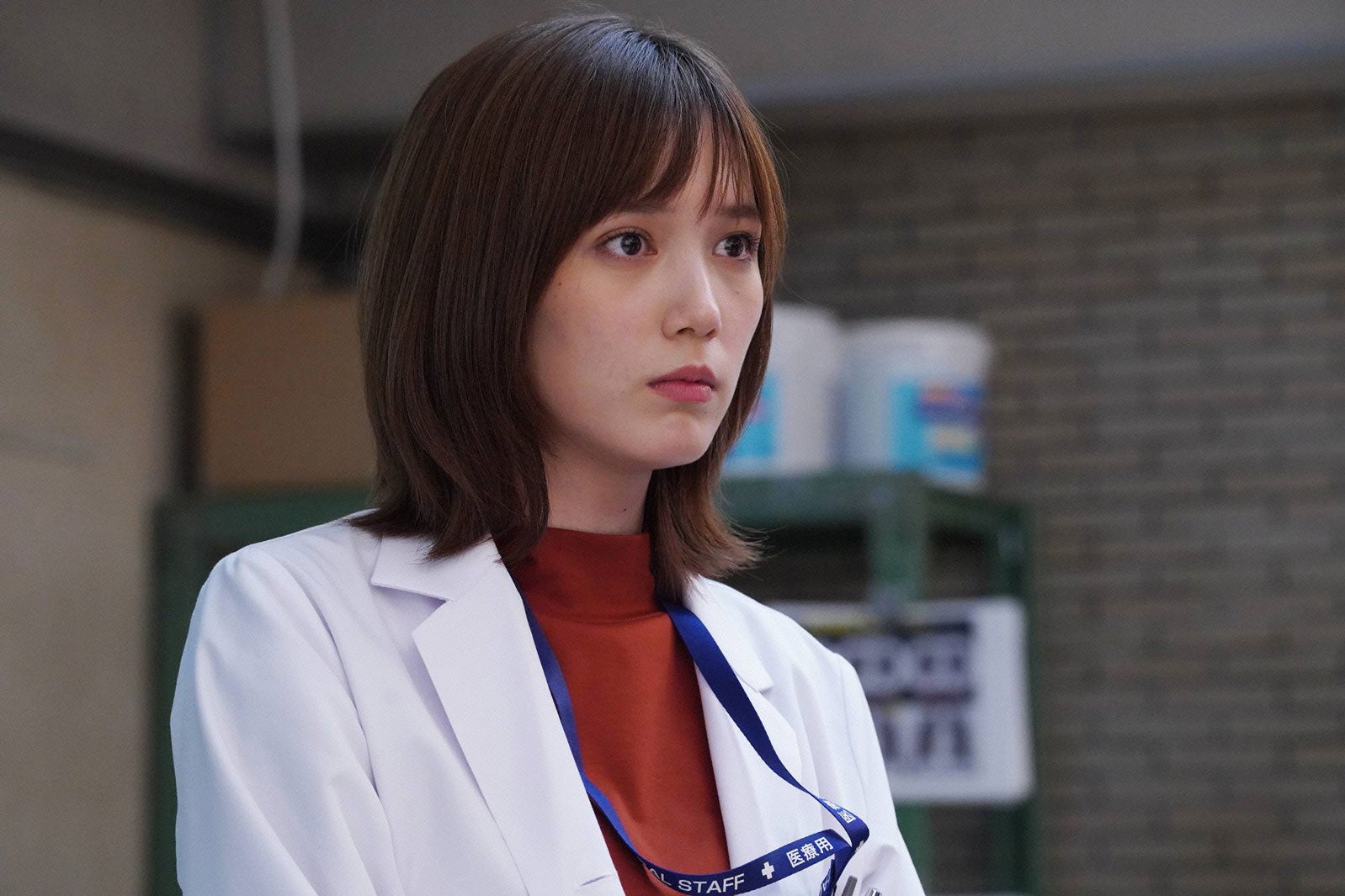 本田翼／「ラジエーションハウス～放射線科の診断レポート～」第4話より（C）フジテレビ