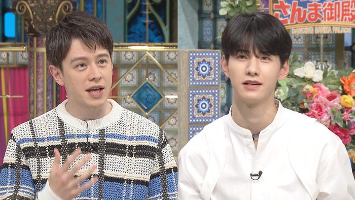 ウエンツ瑛士、佐藤景瑚(C)日本テレビ