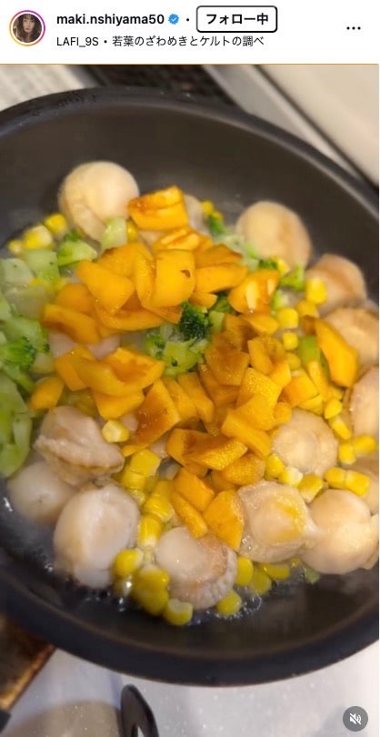 西山茉希Instagramより