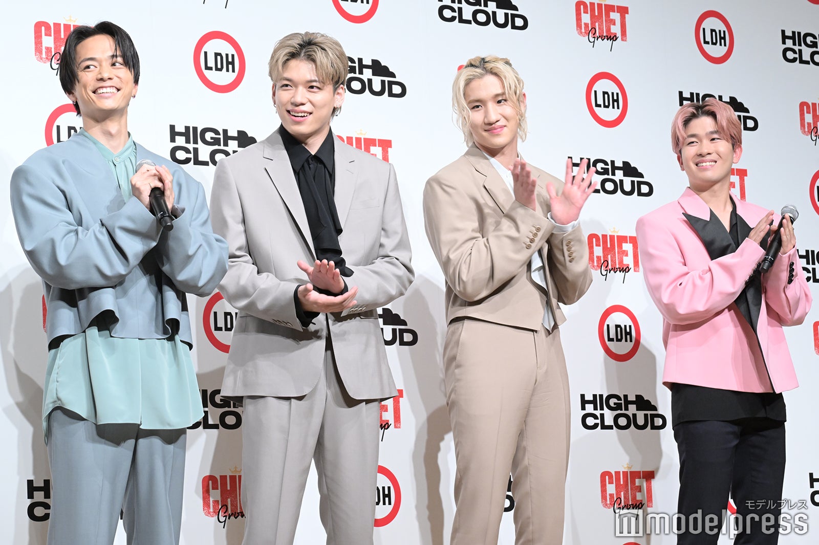 日高竜太、加納嘉将、松井利樹、奥田力也 （C）モデルプレス
